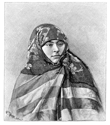Une femme de Brussa, Turquie, 1895