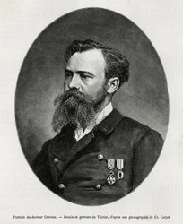Portrait du Dr Jules Nicolas Crevaux (1847-1882), médecin et explorateur de l