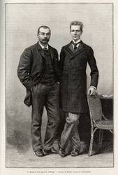 Portraits des explorateurs Gabriel Bonvalot (1853-1933), auteur de l