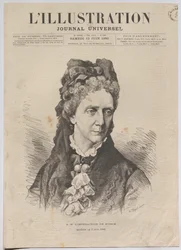 Ihre Majestät die Kaiserin von Russland; Verstorben am 3. Juni 1880