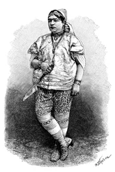 Juive tunisienne, vers 1890