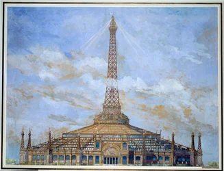 Conception de la Tour Eiffel pour l