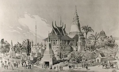Le Palais Cambodgien au Trocadéro, l