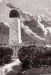 Observatoire de Cambridge, "De la Terre à la Lune" de Jules Verne