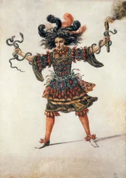 Costume de ballet de la fureur