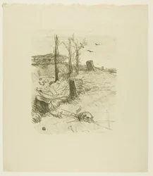 Un cimetière en Galicie, de Au Pied du Sinaï