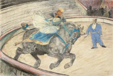 Au cirque : le travail sur la piste