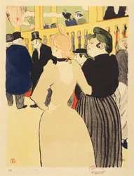 Au Moulin Rouge (La Goulue et sa sœur)
