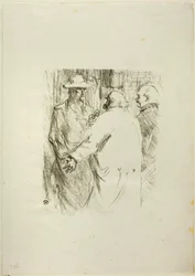 Clemenceau en Busk, de Au Pied du Sinaï