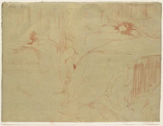 Elles : Femme couchée sur le dos - Lassitude