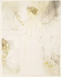 Elles : Femme au miroir