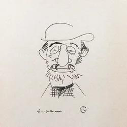 Henri Toulouse-Lautrec. Autoportrait.