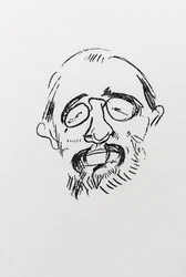 Henri Toulouse-Lautrec. Autoportrait.