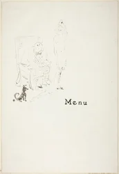 La fillette nue : Menu