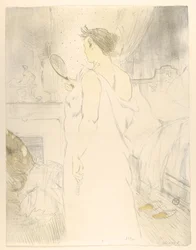 Regard dans un miroir, tiré de « Elles »