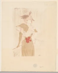 Mademoiselle Marcelle Lender, debout
