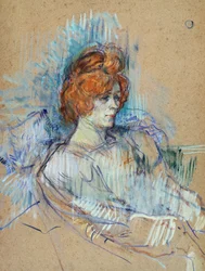 Sur scène, par Henri de Toulouse-Lautrec