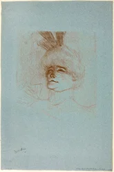 Portrait de Mademoiselle Marcelle Lender, vue de trois quarts