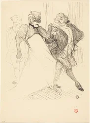 Rejane and Galipaux in "Madame Sans-Gêne" (Réjane et Galipaux dans "Madame Sans-Gêne")