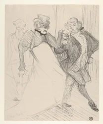 Réjane et Galipaux, dans Madame Sans-Gêne