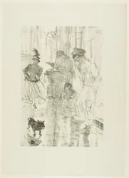 Le vendeur de châtaignes