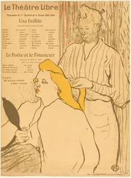 Le coiffeur - Programme pour le Théâtre-Libre (Le coiffeur - Programme du Théâtre-Libre)