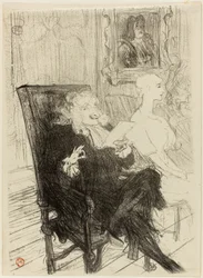 Truffier et Moreno, dans Les Femmes Savantes