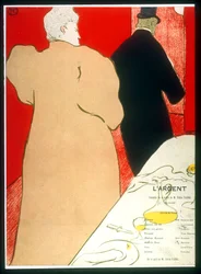 Affiche de Toulouse-Lautrec pour la pièce L