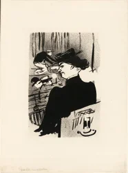 Un spectateur, du Café-Concert