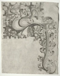 Ornement de feuille de chêne