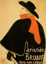 Aristide Bruant dans son cabaret, 1893