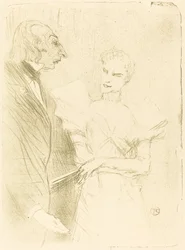 Brandès et Leloir dans Cabotins, 1894