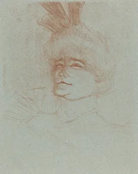 Buste de Mlle. Marcelle Lender, tourné trois quarts, 1898