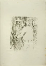 Clemenceau en Busk, de Au Pied du Sinaï