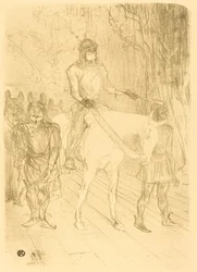 Entrée de Brasseur dans "Chilpéric"