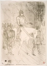 Entrée de Brasseur, dans Chilpéric