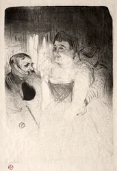 Judic dans la loge, 1894