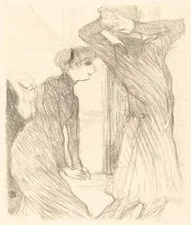 Lugne Poe et Baldy dans "Au-dessus des forces humaines"