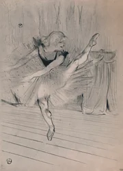 Mlle Ida Heath, danseuse anglaise, vers 1894, 1946