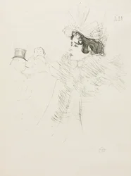 Mlle May Belfort, 1895