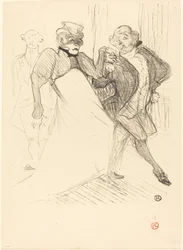 Réjane et Galipaux dans Madame Sans-Gêne, 1894