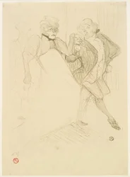 Réjane et Galipaux dans Madame Sans-Gêne