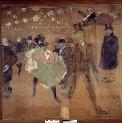 Enseigne pour la maison de la Goulue (Weber Louise dit La Goulue)