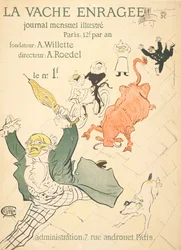 La Vache Enragée, 1896