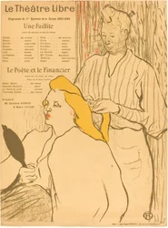 Le coiffeur - Programme du Théâtre-Libre