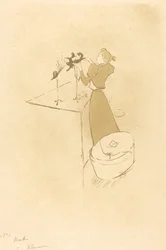 La modiste - Renée Vert, 1893