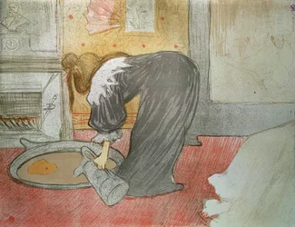 Femme à la baignoire de "Elles", 1896