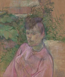Femme dans le jardin de Monsieur Forest, 1889-91
