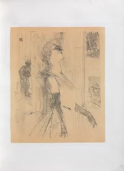 Yvette Guilbert-Série anglaise : Sur la scène, 1898