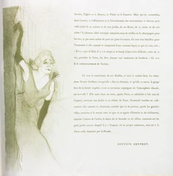 Yvette Guilbert-Série Française : No. 16, 1894